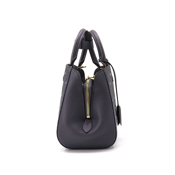 Louis Vuitton Emplant Montaigne BB Shoulder Bag Leather Silver Studs Black - Picture 3 of 8